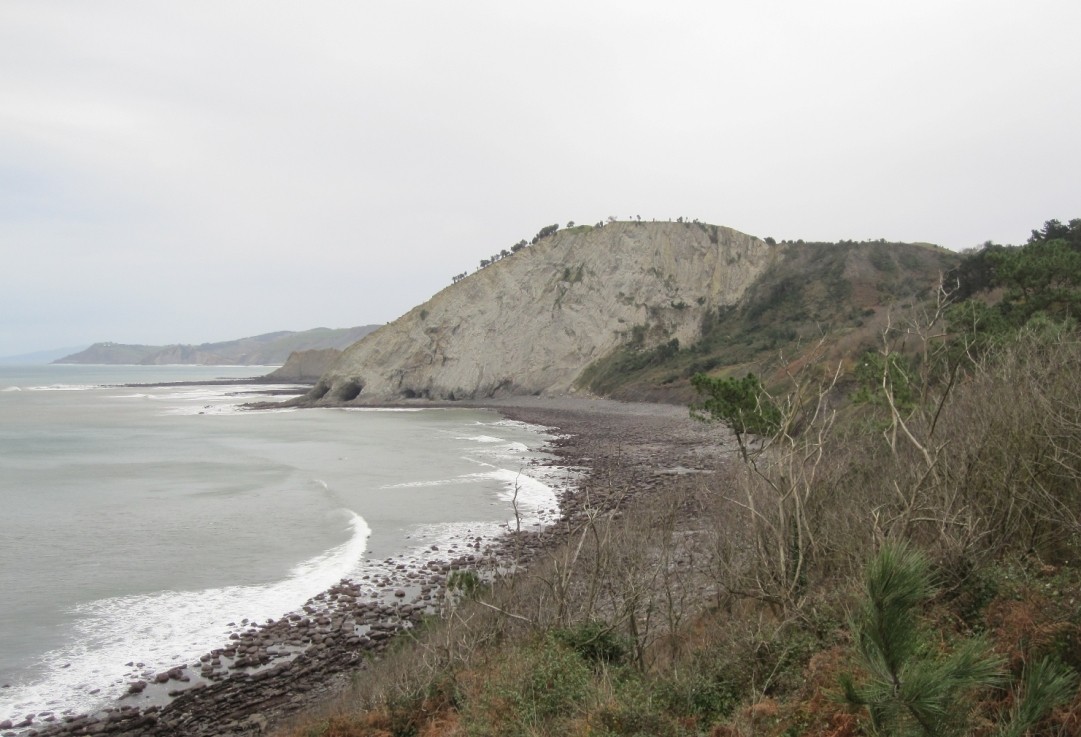 Playa Itxaspe, Deba, Guipúzcoa / Fuente: mapama.gob.es