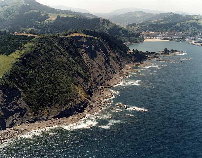 Playa Siete Playas, Mutriku, Guipúzcoa / Fuente: mapama.gob.es
