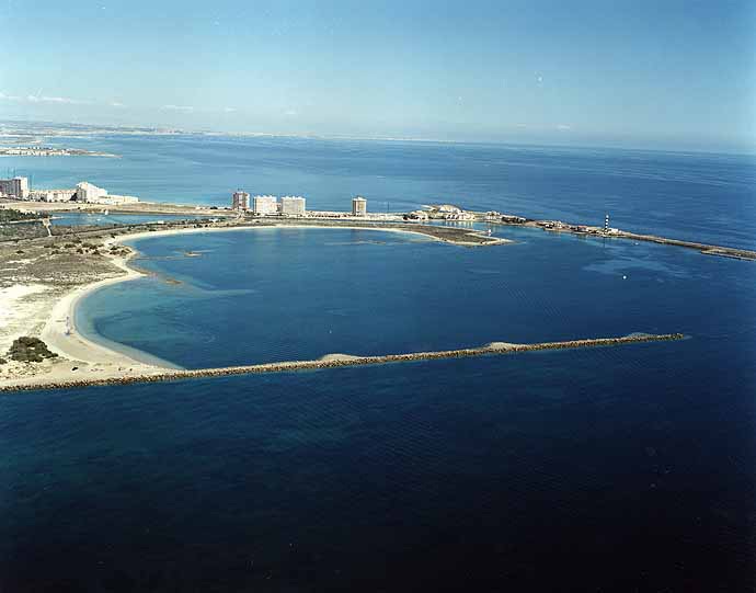Playa Estacio, San Javier, Murcia / Fuente: mapama.gob.es