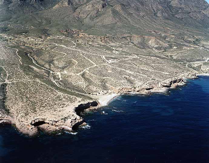 Playa Barranco Ancho, Mazarrón, Murcia / Fuente: mapama.gob.es