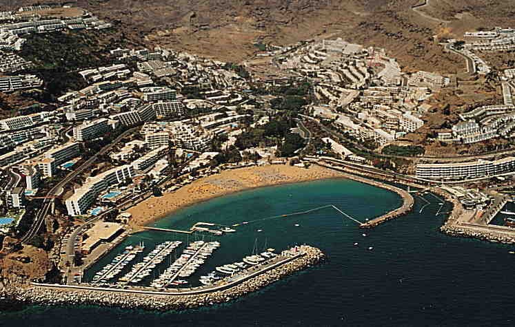 Playa Puerto Rico, Mogán, Gran Canaria / Fuente: mapama.gob.es