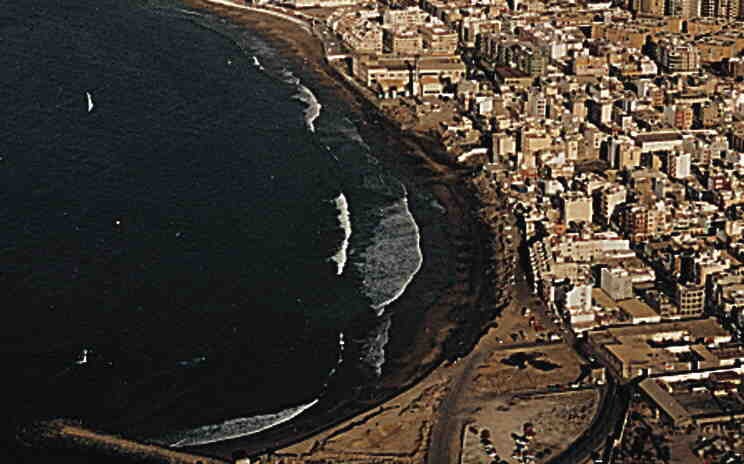 Playa La Cicer, Las Palmas de Gran Canaria, Gran Canaria / Fuente: mapama.gob.es