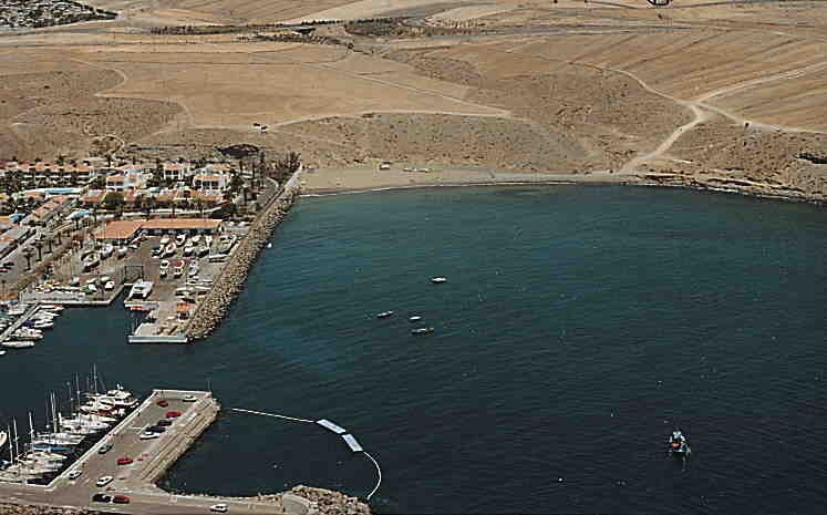 Playa Pasito Blanco, San Bartolomé de Tirajana, Gran Canaria / Fuente: mapama.gob.es