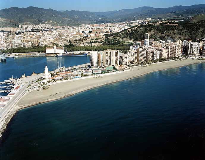 Playa La Malagueta, Málaga / Fuente: mapama.gob.es