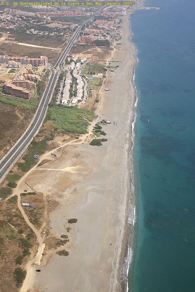 Playa El Negro, Manilva, Málaga / Fuente: mapama.gob.es
