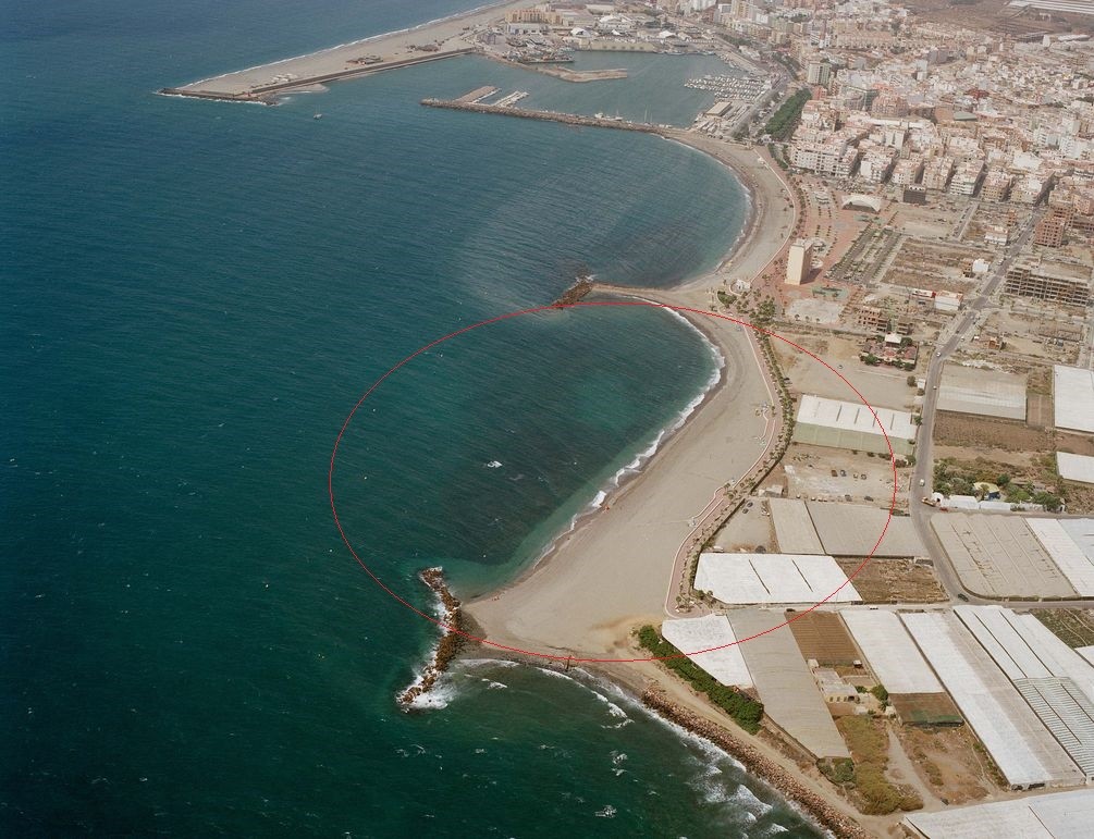 Playa Censo, Adra, Almería / Fuente: mapama.gob.es