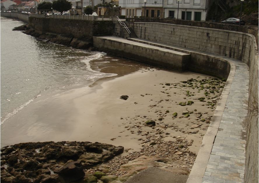Playa Santa Isabel, Corcubión, A Coruña / Fuente: mapama.gob.es