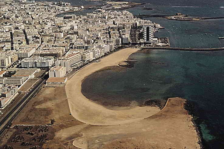 Playa El Reducto, Arrecife, Lanzarote / Fuente: mapama.gob.es