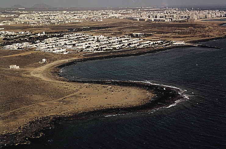 Playa El Cable, Arrecife, Lanzarote / Fuente: mapama.gob.es