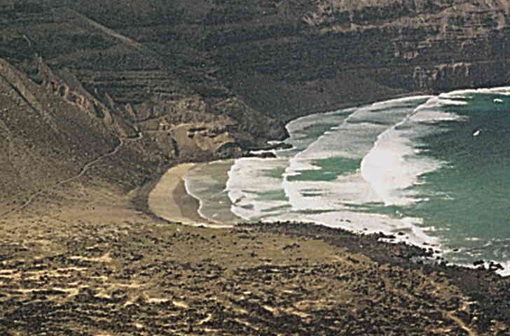 Playa La Cantería, Haría, Lanzarote / Fuente: mapama.gob.es