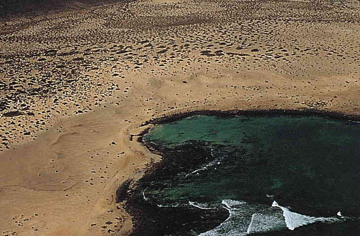 Playa Caleta de Arriba, Teguise, Lanzarote / Fuente: mapama.gob.es