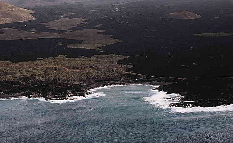 Playa Las Malvas, Tinajo, Lanzarote / Fuente: mapama.gob.es