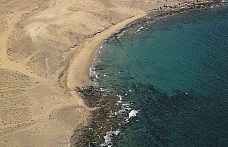 Playa Caleta del Congrio, Yaiza, Lanzarote / Fuente: mapama.gob.es