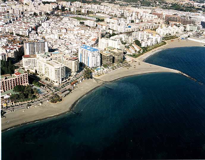 Playa La Bajadilla, Marbella, Málaga / Fuente: mapama.gob.es