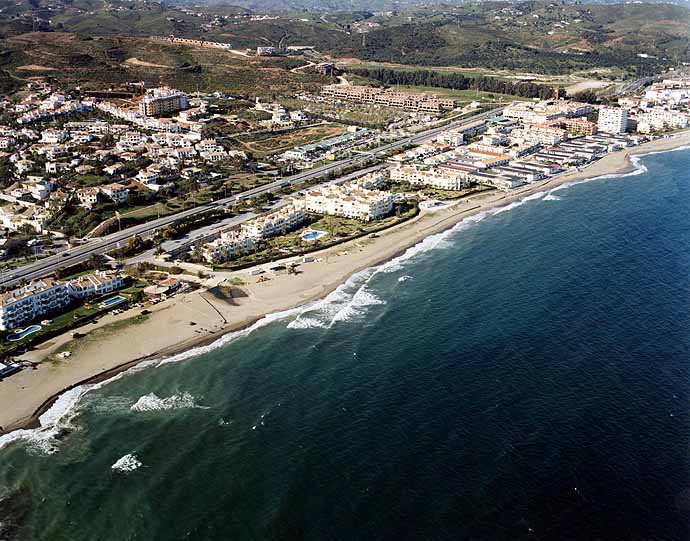 Playa El Bombo, Mijas, Málaga / Fuente: mapama.gob.es