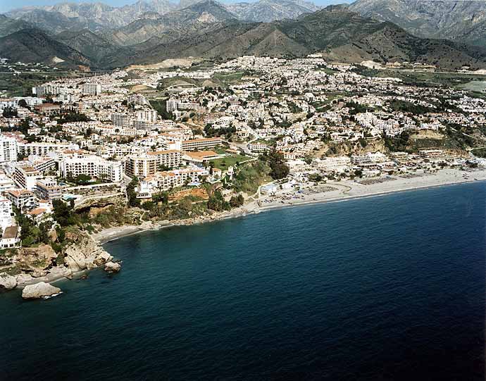 Playa Burriana, Nerja, Málaga / Fuente: mapama.gob.es