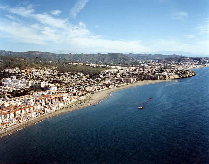 Playa Cala del Moral, Rincón de la Victoria, Málaga / Fuente: mapama.gob.es