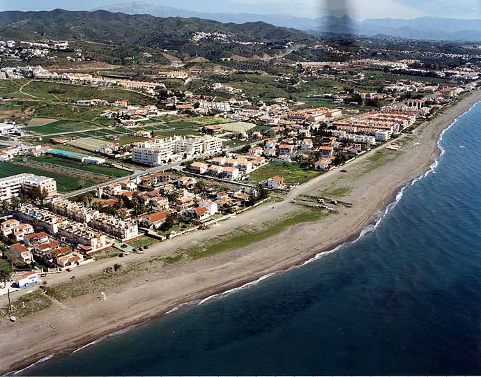 Playa Torre de Benagalbón, Rincón de la Victoria, Málaga / Fuente: mapama.gob.es