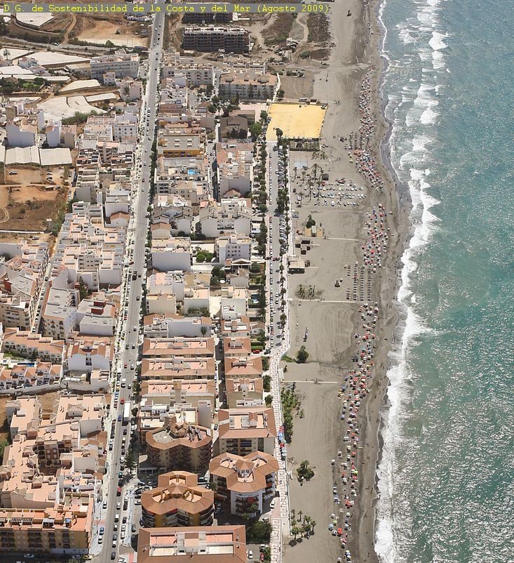 Playa El Morche, Torrox, Málaga / Fuente: mapama.gob.es