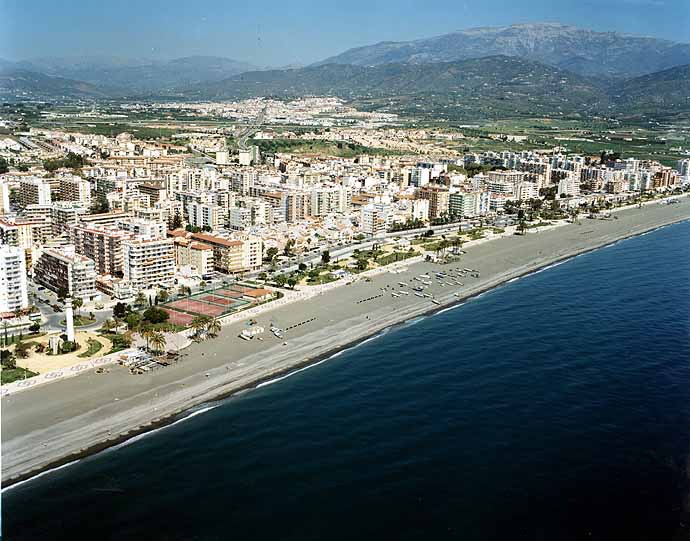 Playa Torre del Mar, Vélez-Málaga, Málaga / Fuente: mapama.gob.es
