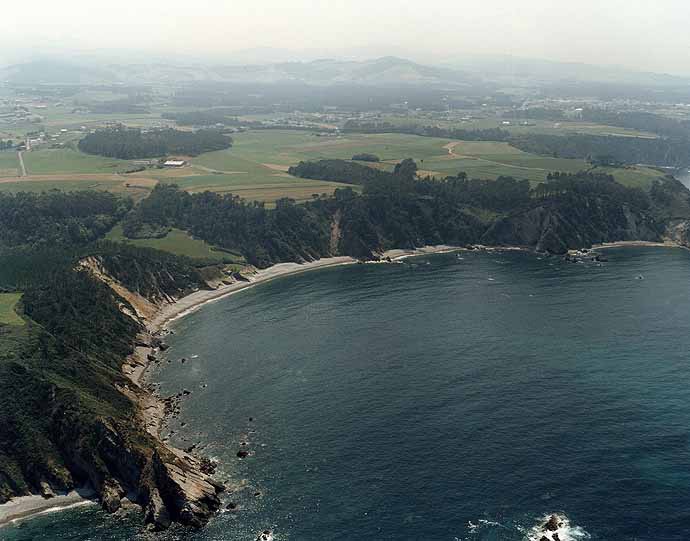 Playa Armazá, Coaña, Asturias / Fuente: mapama.gob.es