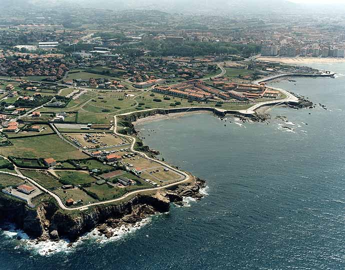 Playa Cervigón, Gijón, Asturias / Fuente: mapama.gob.es