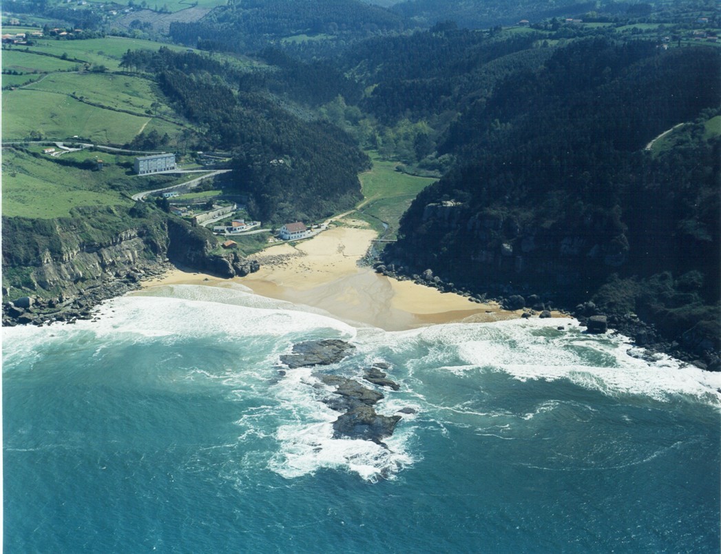 Playa La Ñora, Villaviciosa, Asturias / Fuente: mapama.gob.es