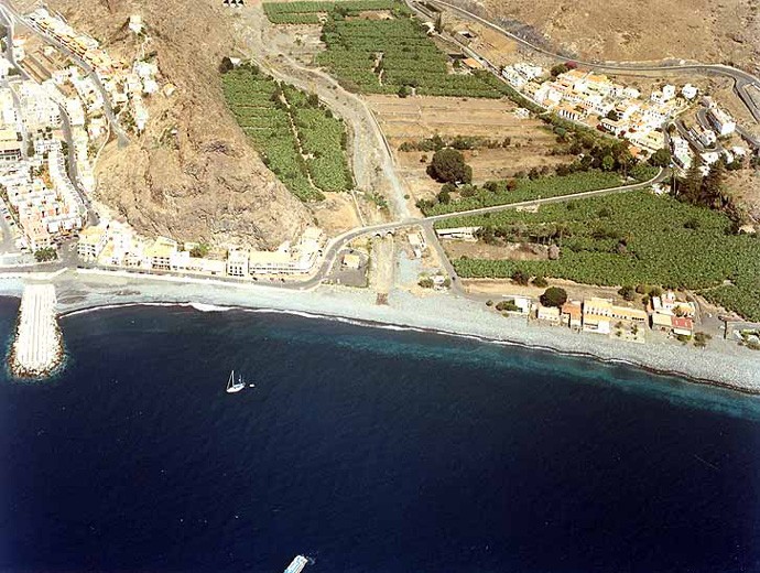 Playa Santiago, Alajeró, La Gomera / Fuente: mapama.gob.es