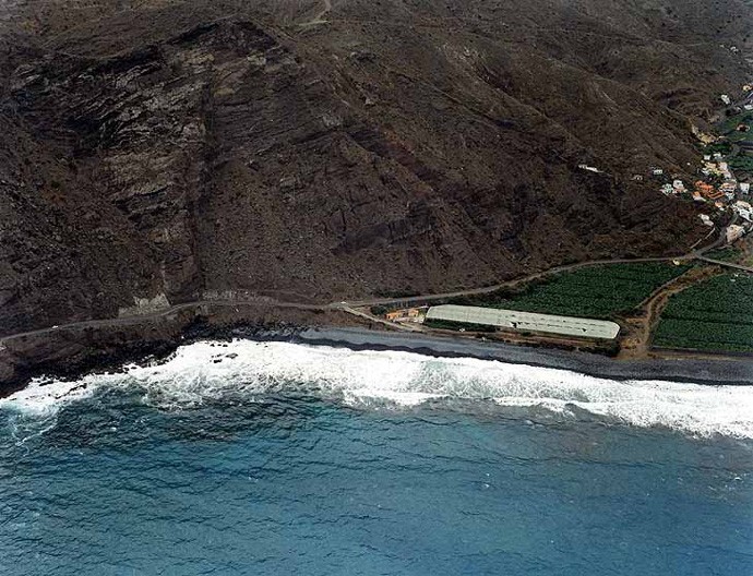 Playa Hermigua, Hermigua, La Gomera / Fuente: mapama.gob.es