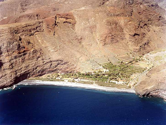 Playa El Cabrito, San Sebastián de la Gomera, La Gomera / Fuente: mapama.gob.es