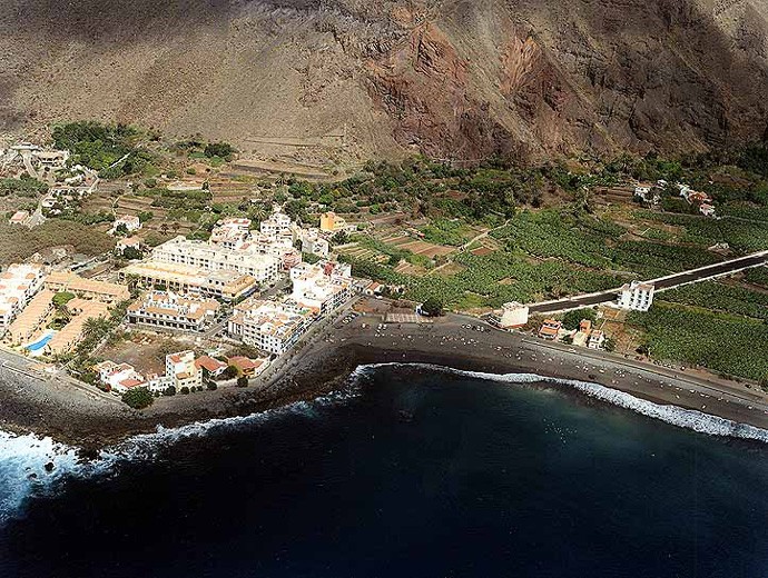 Playa Valle Gran Rey, Valle Gran Rey, La Gomera / Fuente: mapama.gob.es