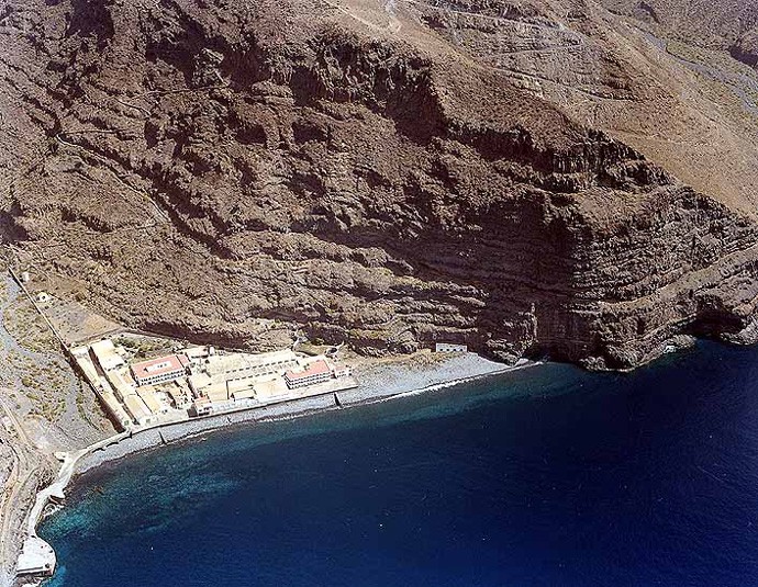 Playa La Rajita, Vallehermoso, La Gomera / Fuente: mapama.gob.es