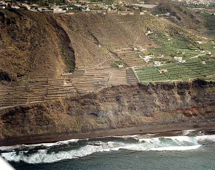 Playa Los Patos, La Orotava, Tenerife / Fuente: mapama.gob.es