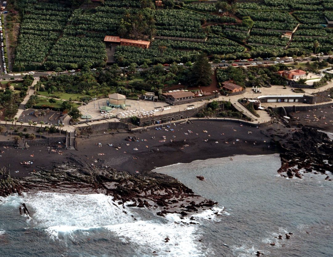 Playa Playa Chica, Puerto de la Cruz, Tenerife / Fuente: mapama.gob.es