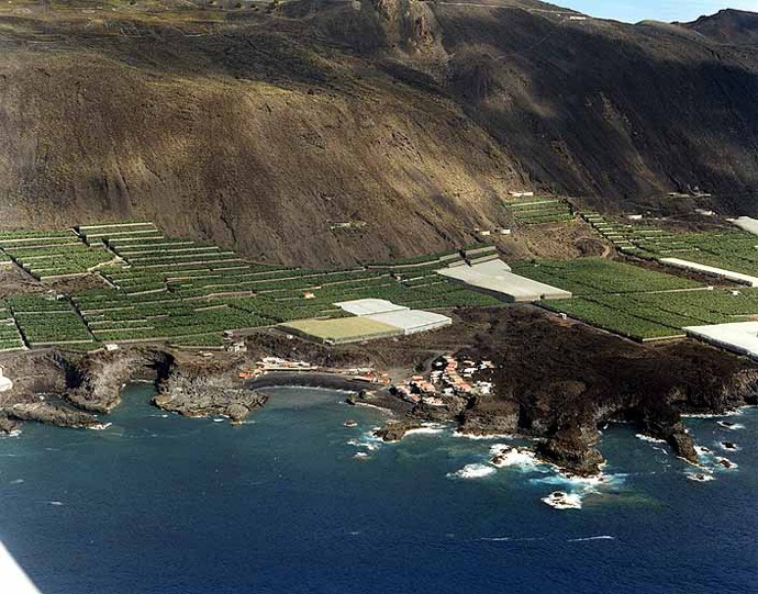Playa Punta Larga, Fuencaliente de la Palma, La Palma / Fuente: mapama.gob.es