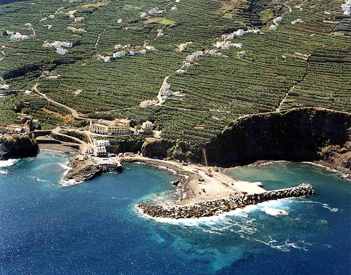Playa Puerto Espíndola, San Andrés y Sauces, La Palma / Fuente: mapama.gob.es