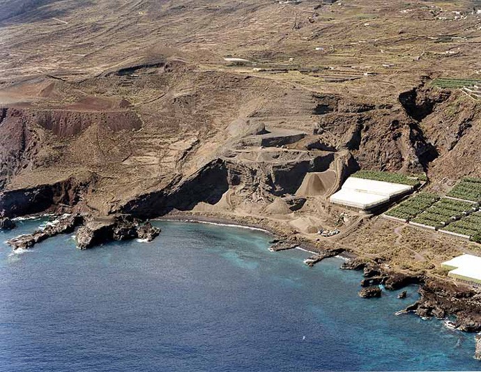 Playa El Pocito, Villa de Mazo, La Palma / Fuente: mapama.gob.es