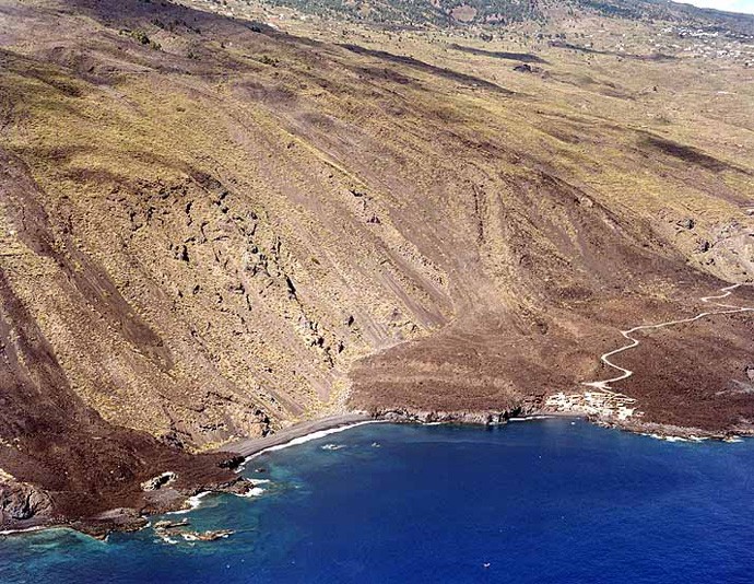 Playa Los Roquitos, Fuencaliente de la Palma, La Palma / Fuente: mapama.gob.es