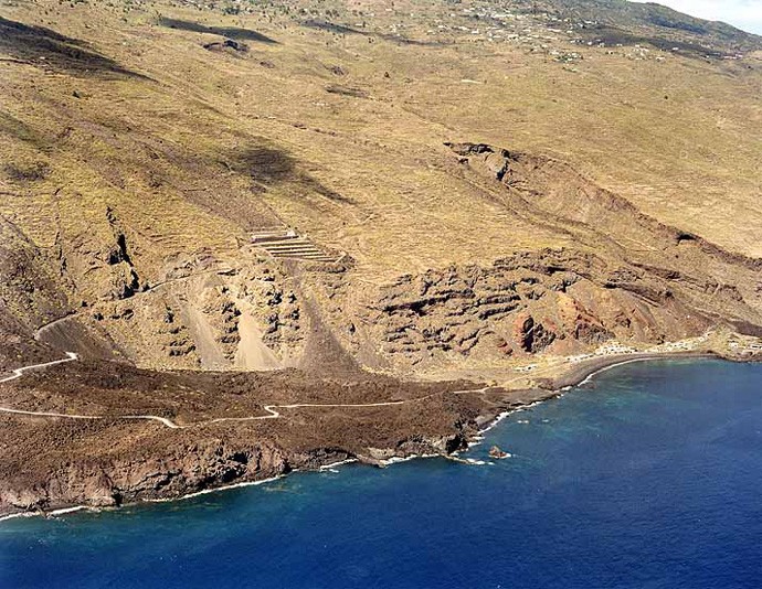 Playa El Poris, Villa de Mazo, La Palma / Fuente: mapama.gob.es