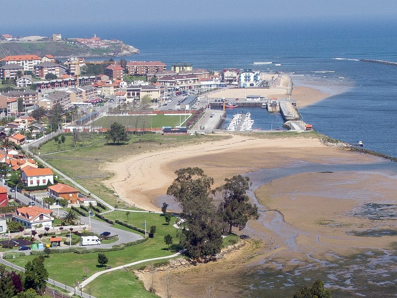 Playa La Riberuca, Suances, Cantabria / Fuente: mapama.gob.es