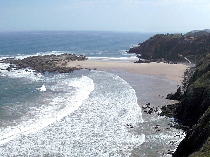 Playa Amió, Val de San Vicente, Cantabria / Fuente: mapama.gob.es