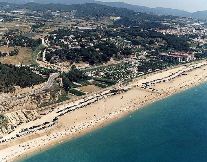 Playa El Cavaió, Arenys de Mar, Barcelona / Fuente: mapama.gob.es