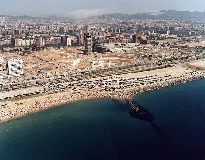 Playa La Nova Mar Bella, Barcelona / Fuente: mapama.gob.es