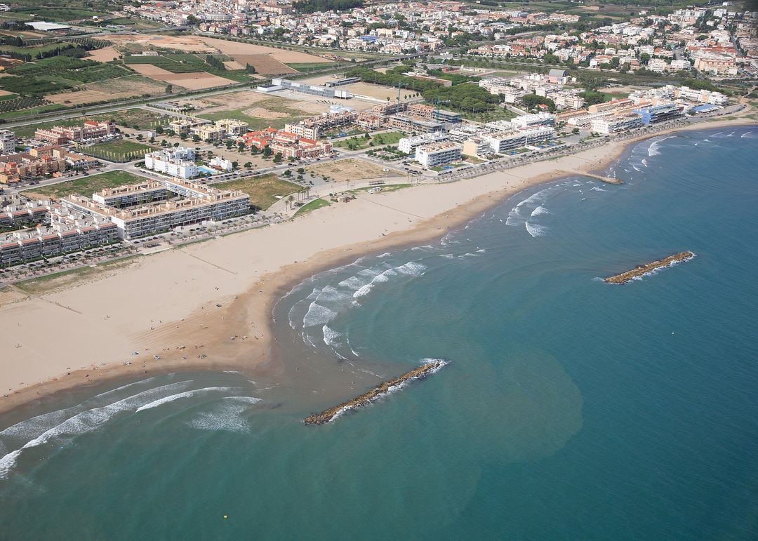 Playa Mota de Sant Pere, Cubelles, Barcelona / Fuente: mapama.gob.es