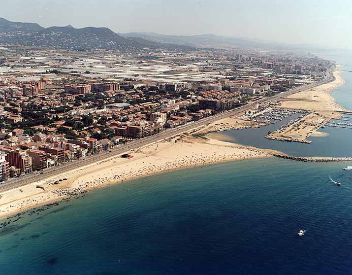 Playa Bellamar, Premià de Mar, Barcelona / Fuente: mapama.gob.es