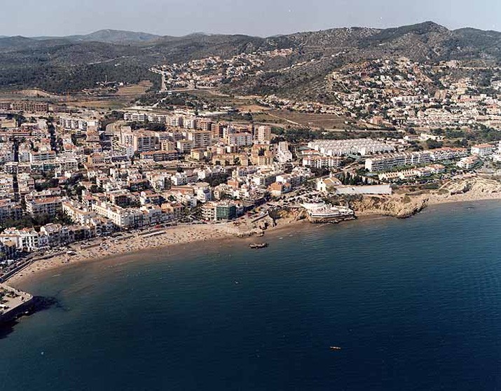 Playa Sant Sebastià, Sitges, Barcelona / Fuente: mapama.gob.es