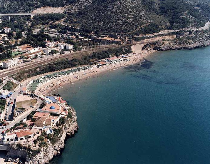 Playa Garraf, Sitges, Barcelona / Fuente: mapama.gob.es