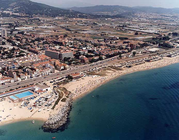 Playa L'Almadrava, Vilassar de Mar, Barcelona / Fuente: mapama.gob.es