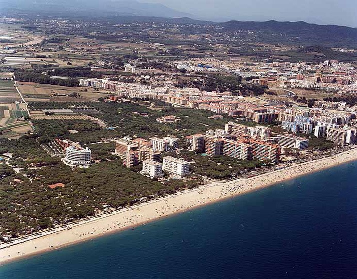 Playa S'Abanell, Blanes, Girona / Fuente: mapama.gob.es