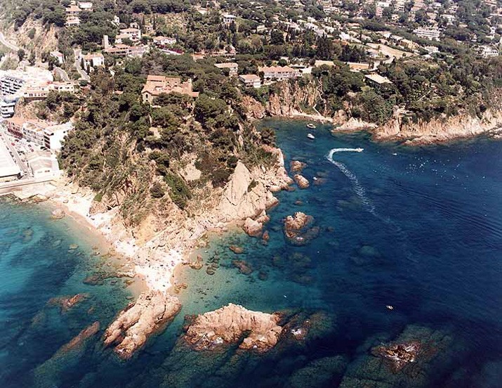 Playa Els Capellans, Blanes, Girona / Fuente: mapama.gob.es